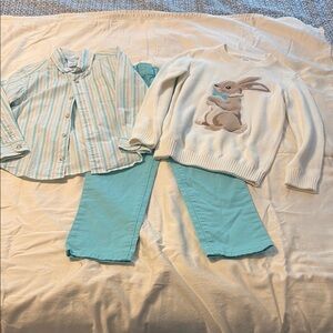 Gymboree Boys Easter Outfit Bundle